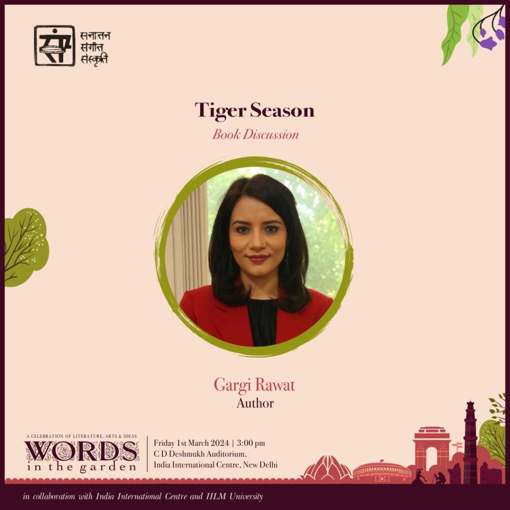 WORDS IN THE GARDEN - A CELEBRATION OF LITERATURE, ARTS AND IDEAS