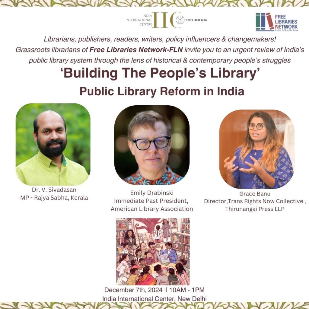Building the People’s Library: Public Library Reform in India