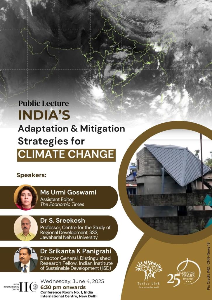 India’s Adaptation and Mitigation Strategies for Climate Change