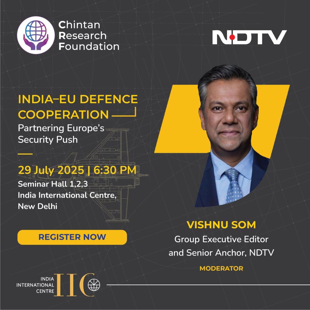Europe’s Security Push: Opportunities for India–EU Defence Industrial Collaboration
