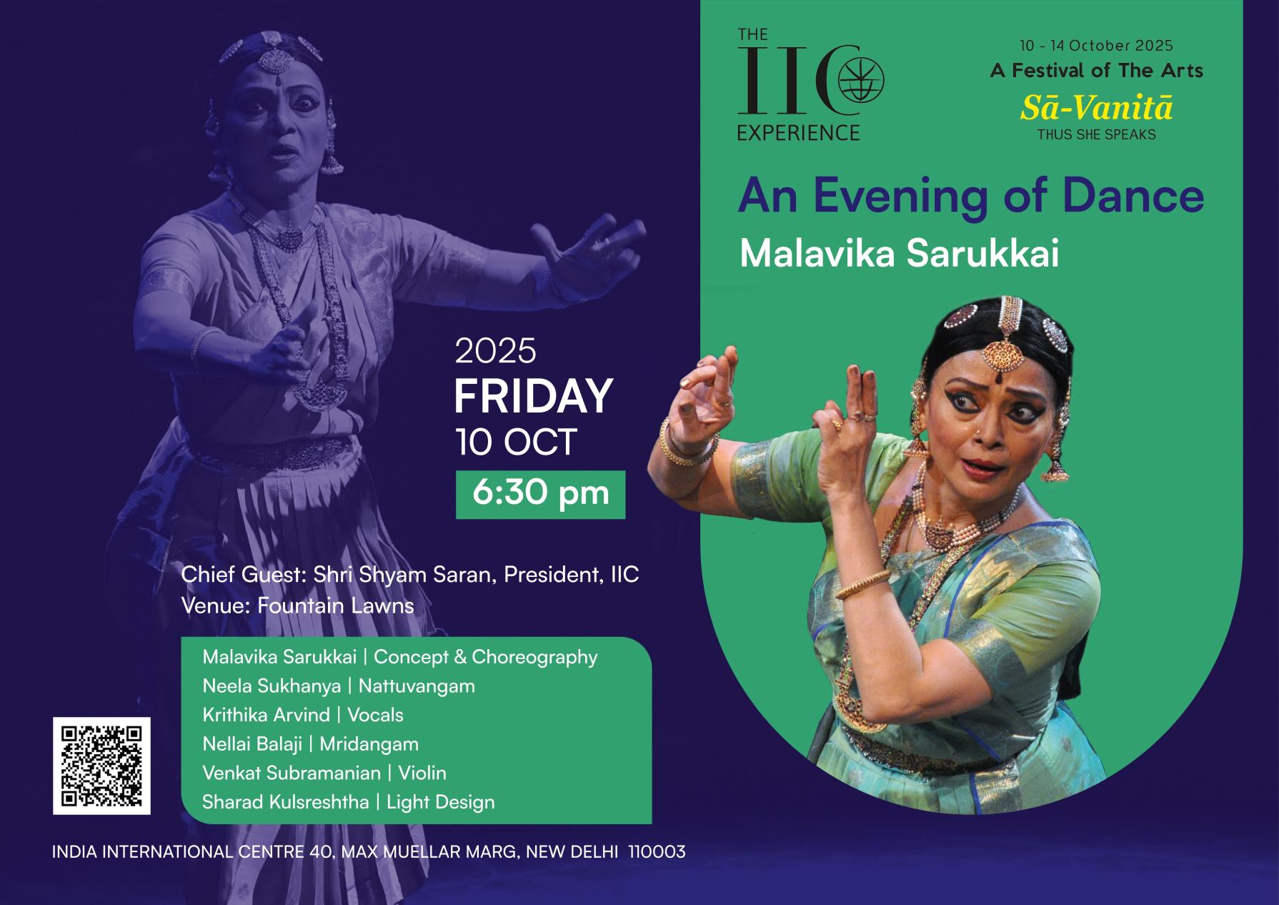 THE IIC EXPERIENCE: A FESTIVAL OF THE ARTS – 10TH TO 14TH OCTOBER 2025