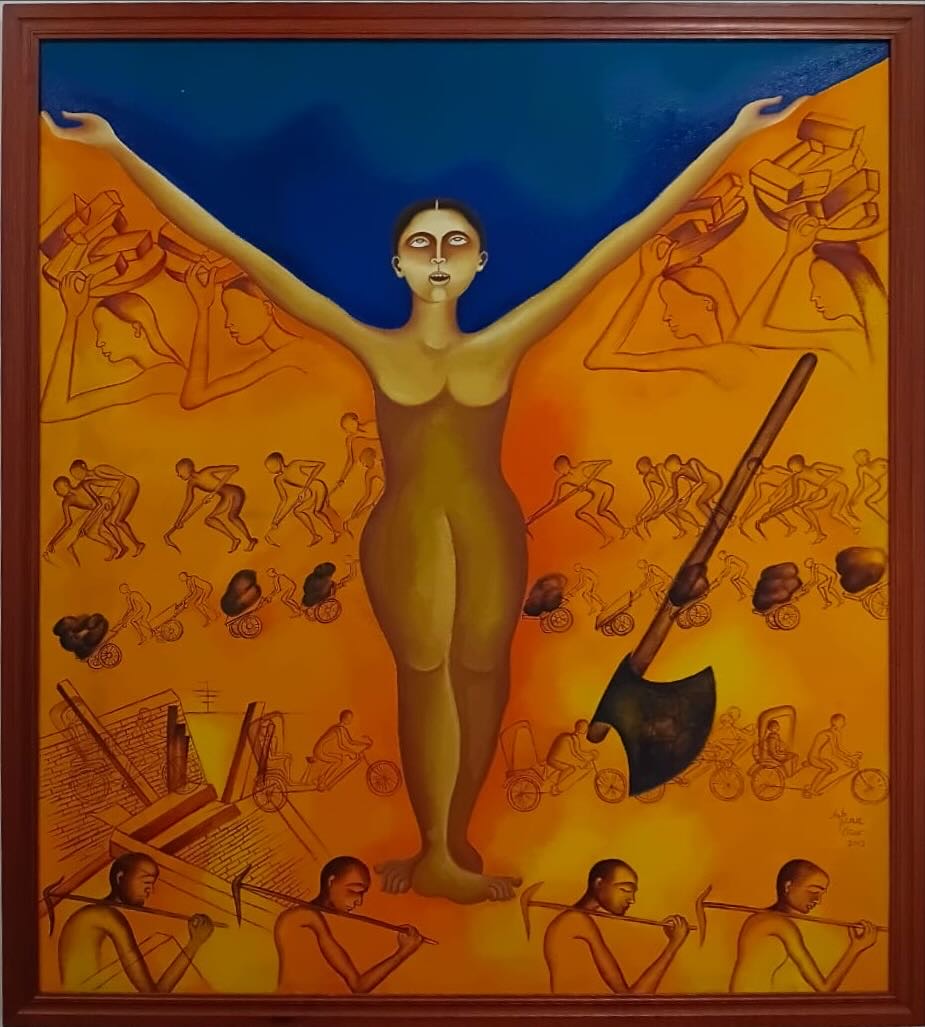 Weaving Water: Feminine Countercultures in Paint and Print 