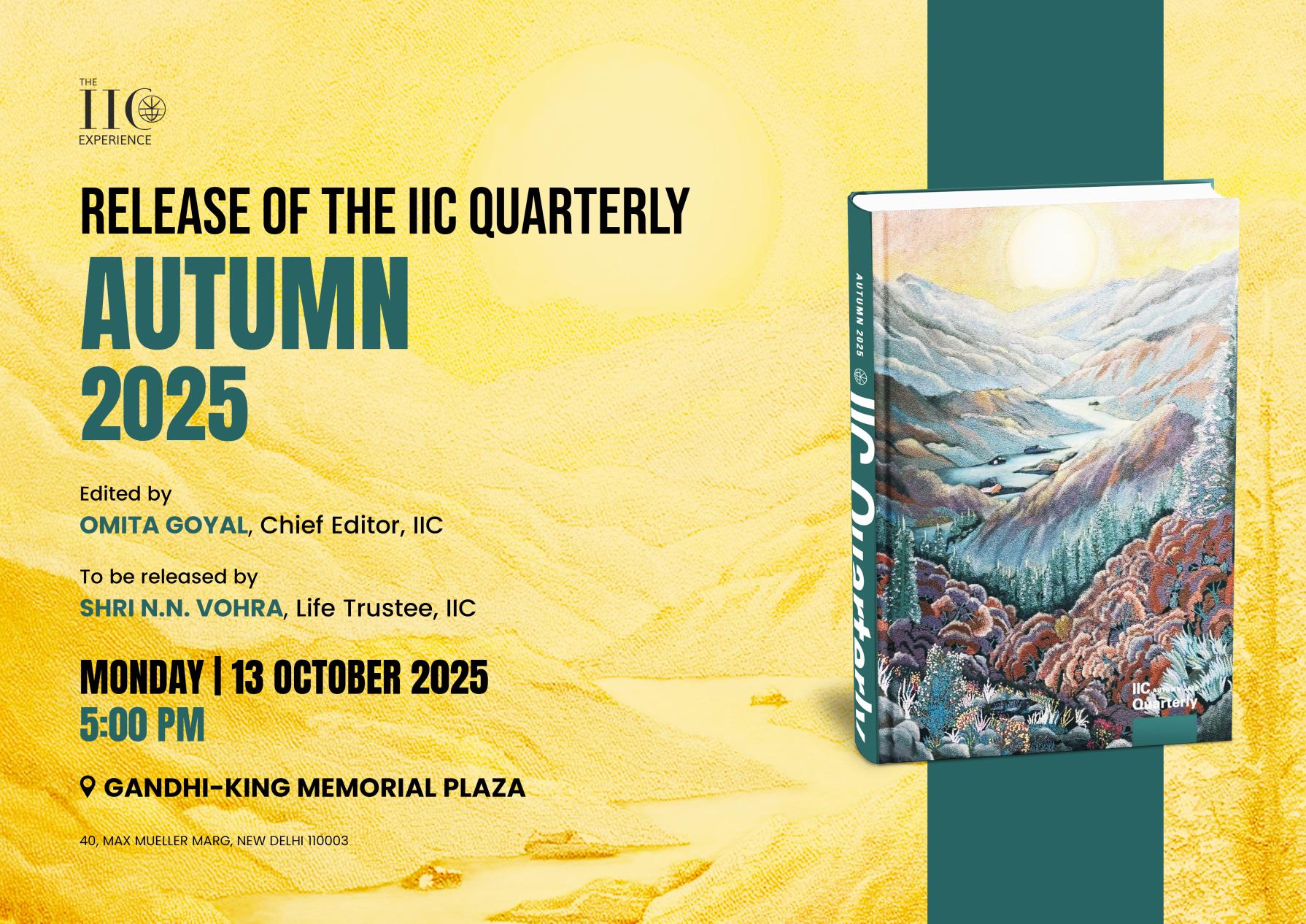 THE IIC EXPERIENCE: A FESTIVAL OF THE ARTS 2025