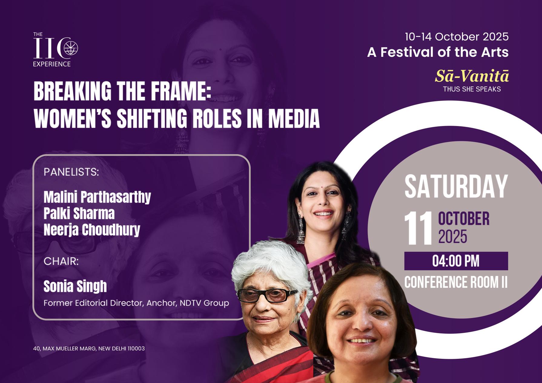 THE IIC EXPERIENCE: A FESTIVAL OF THE ARTS – 10TH TO 14TH OCTOBER 2025