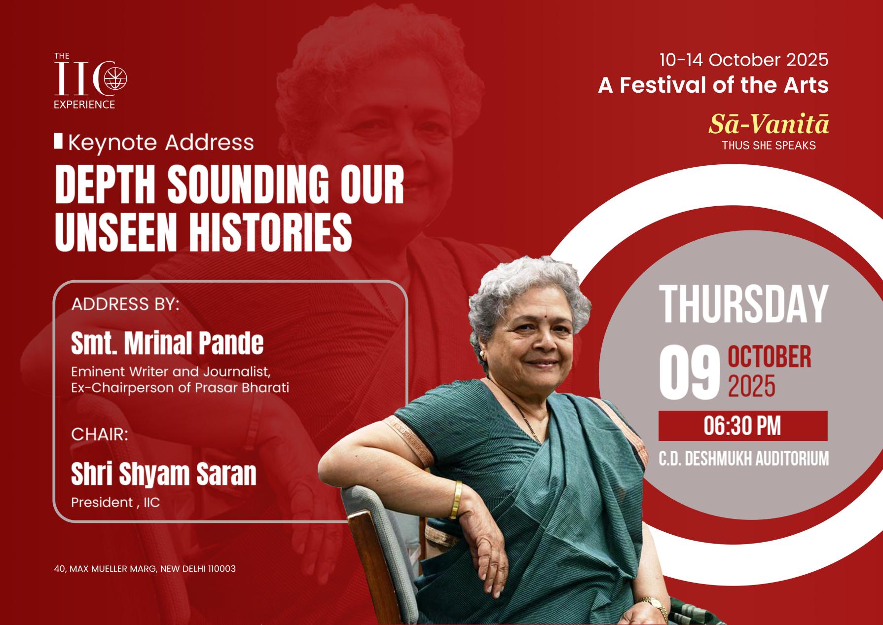 THE IIC EXPERIENCE: A FESTIVAL OF THE ARTS – 10TH TO 14TH OCTOBER 2025