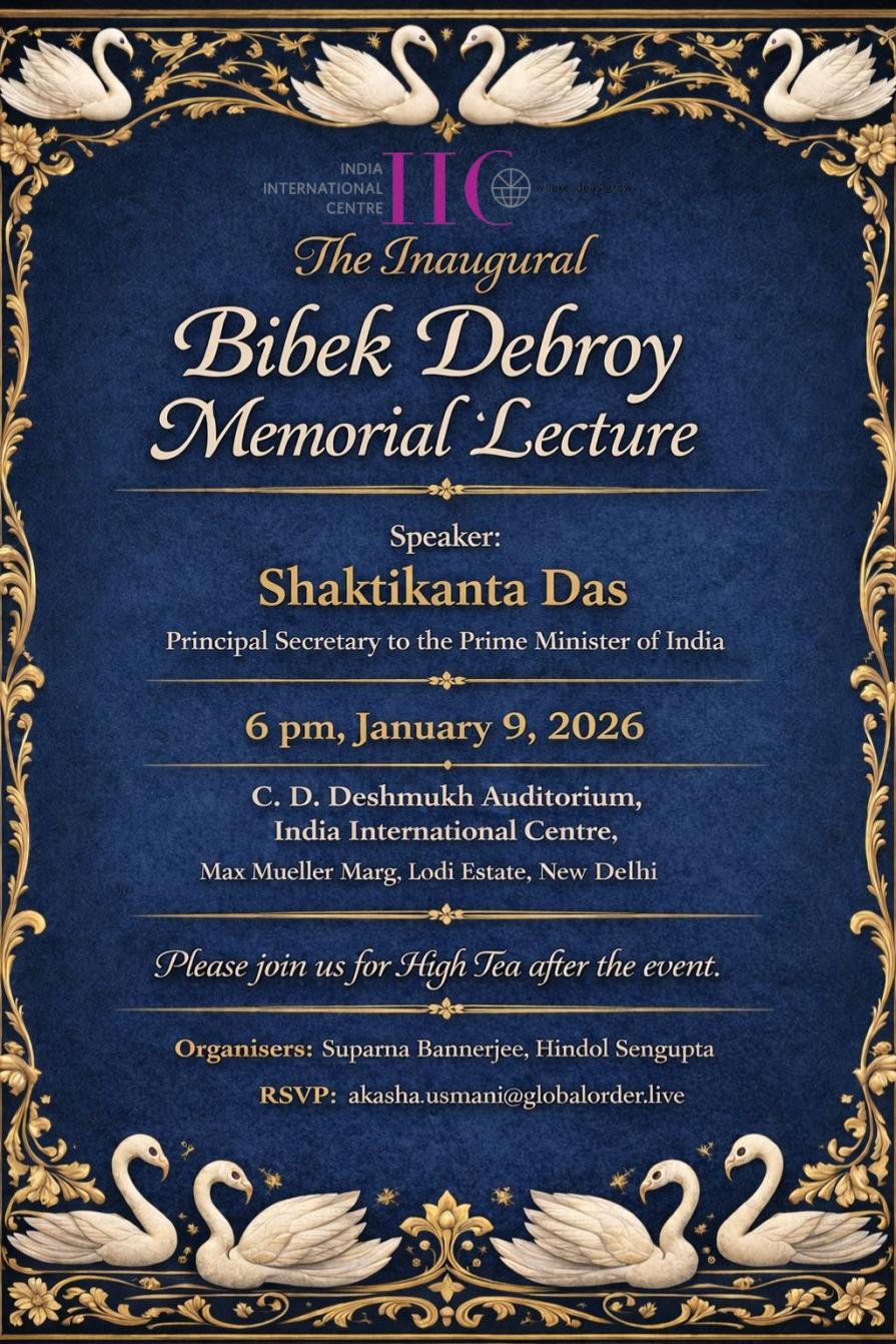 The Bibek Debroy Memorial Lecture
