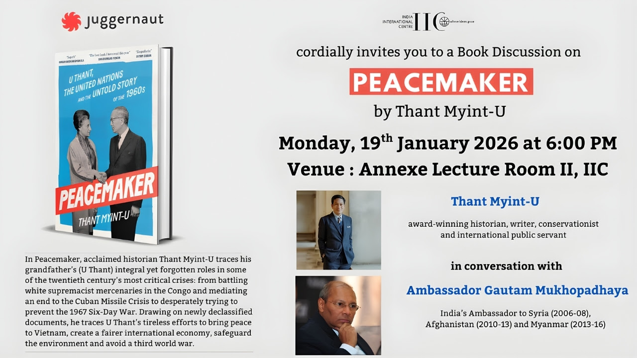 In Conversation: Thant Myint-U