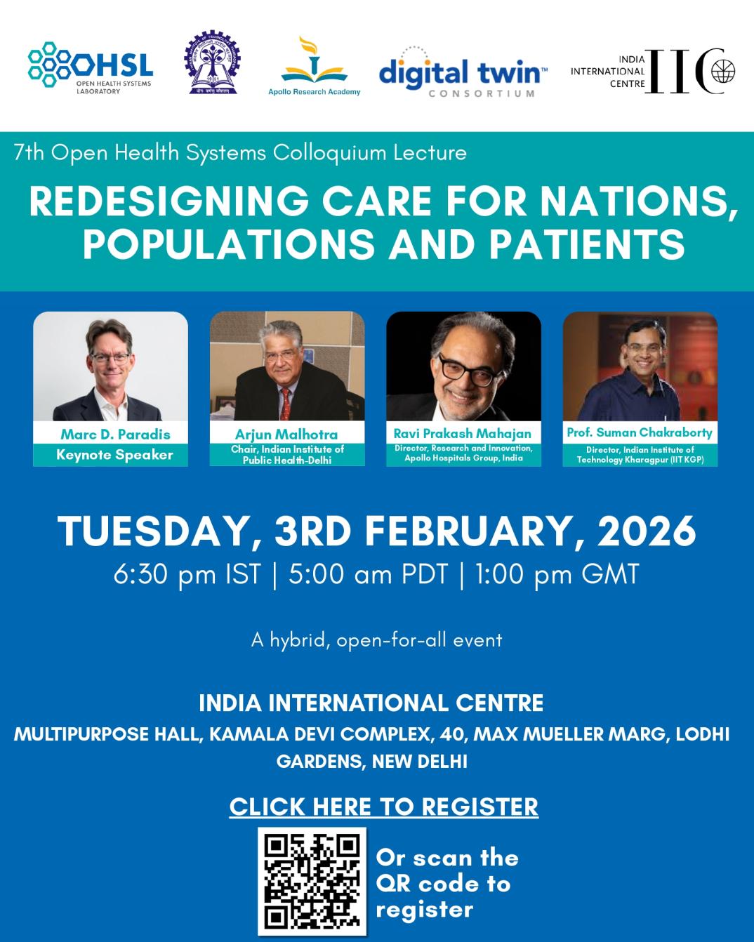 Redesigning Care for Nations, Populations and Patient