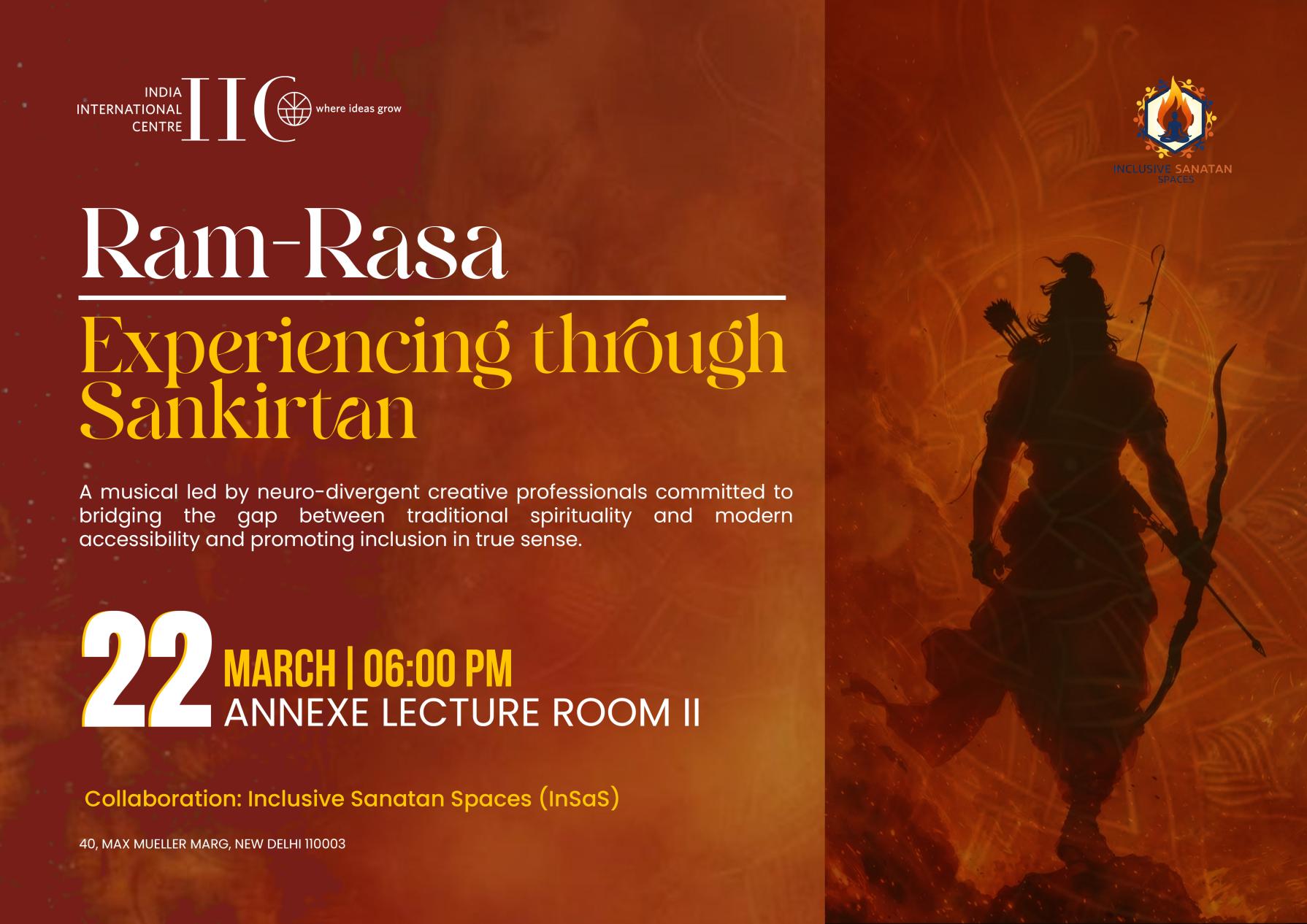 Ram-Rasa: Experiencing through Sankirtan