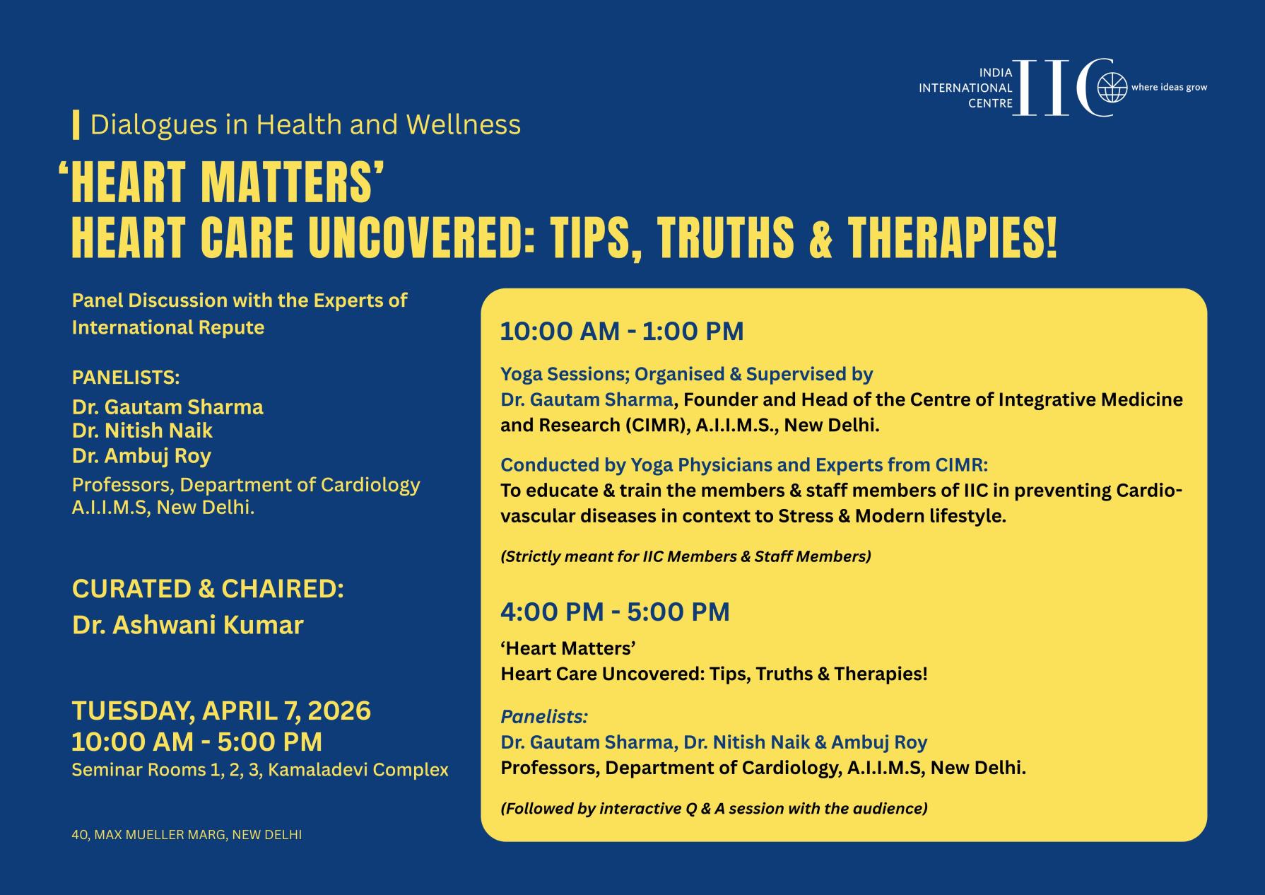 DIALOGUES IN HEALTH AND WELLNESS