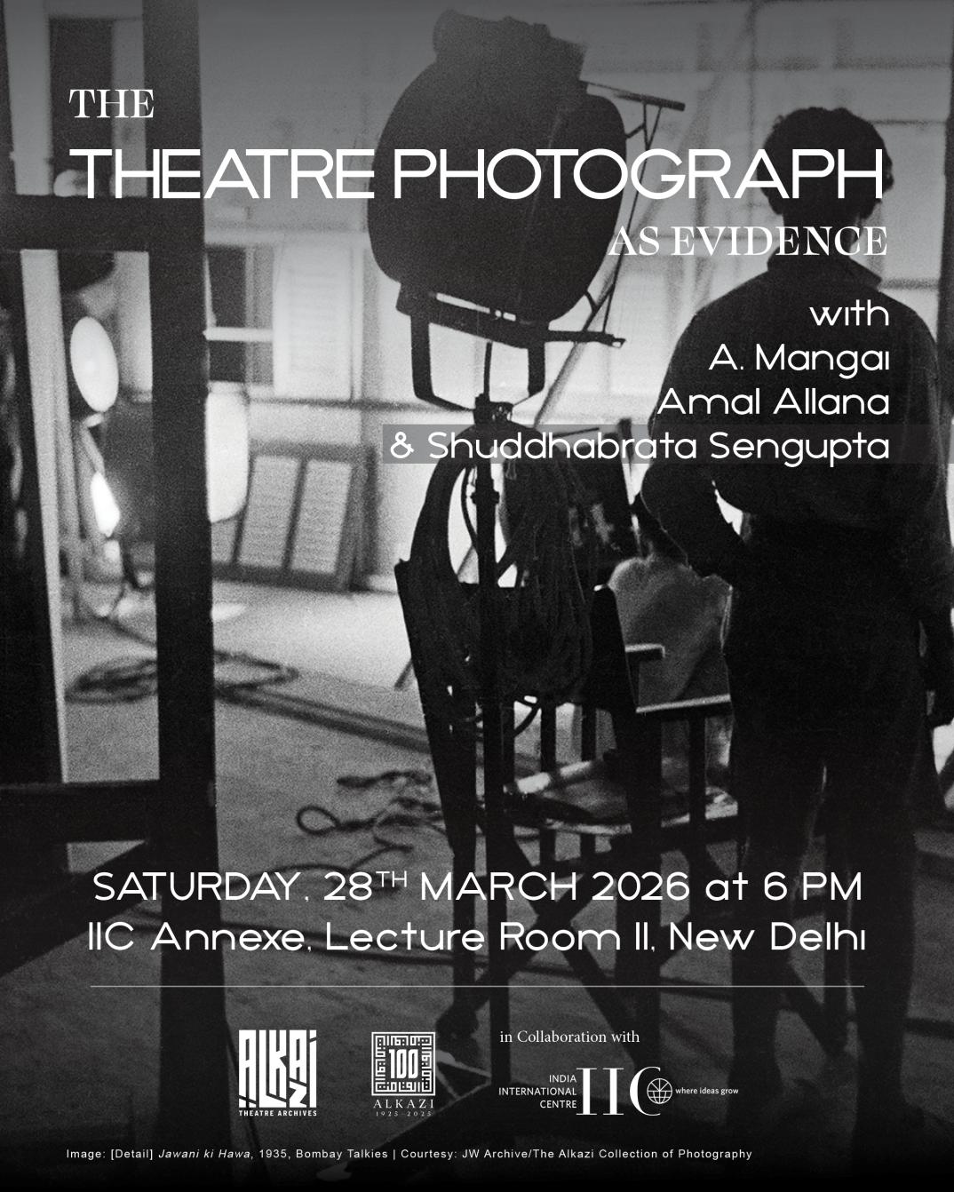 The Theatre Photograph as Evidence