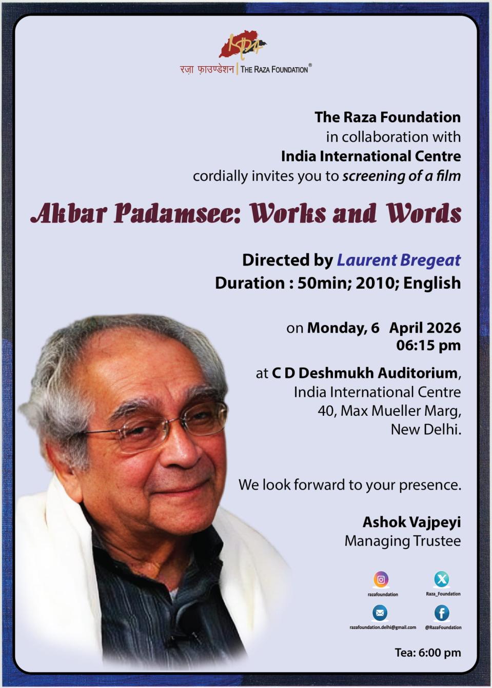 Akbar Padamsee: Works and Words