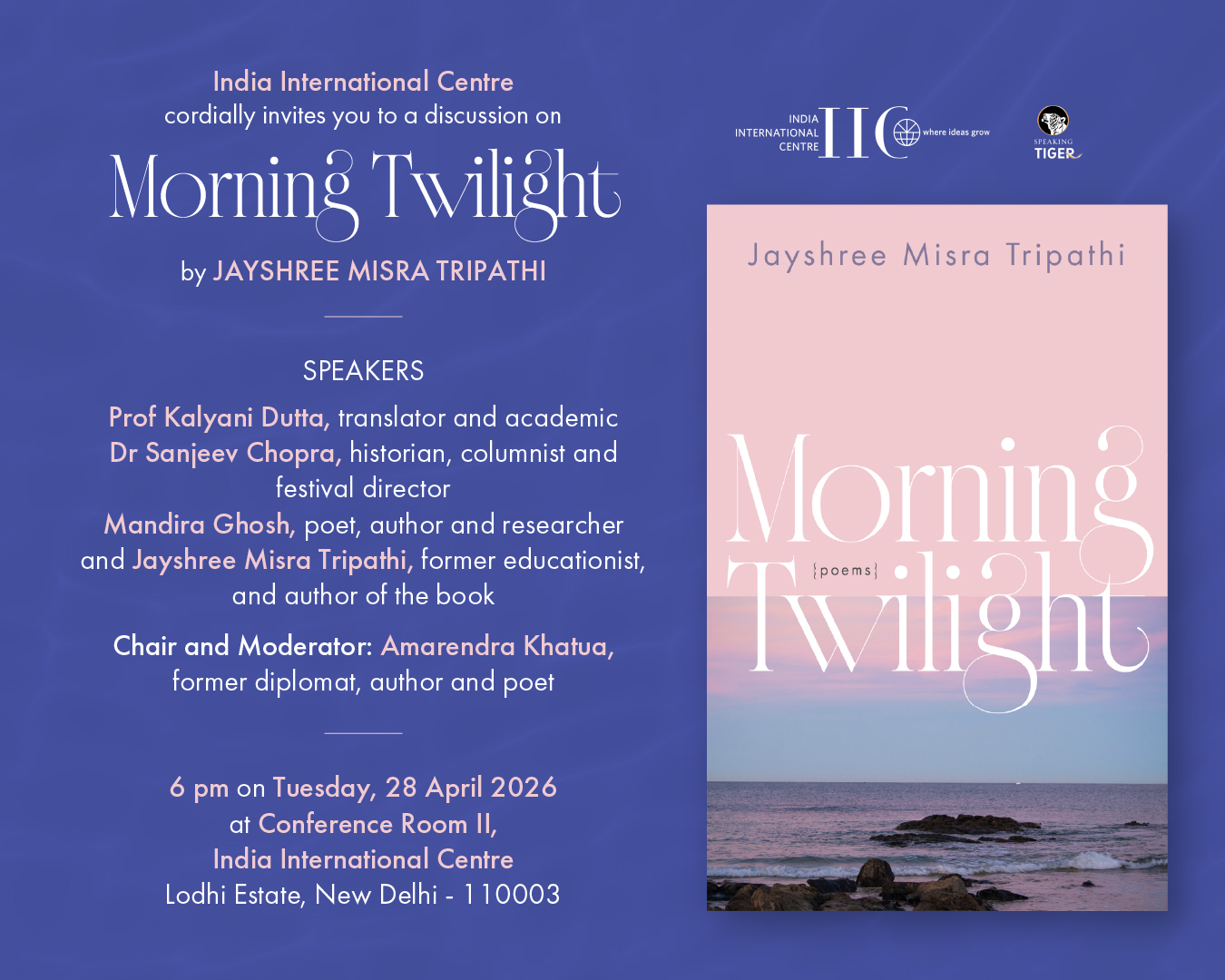 BOOK DISCUSSION GROUP  Morning Twilight: Poems