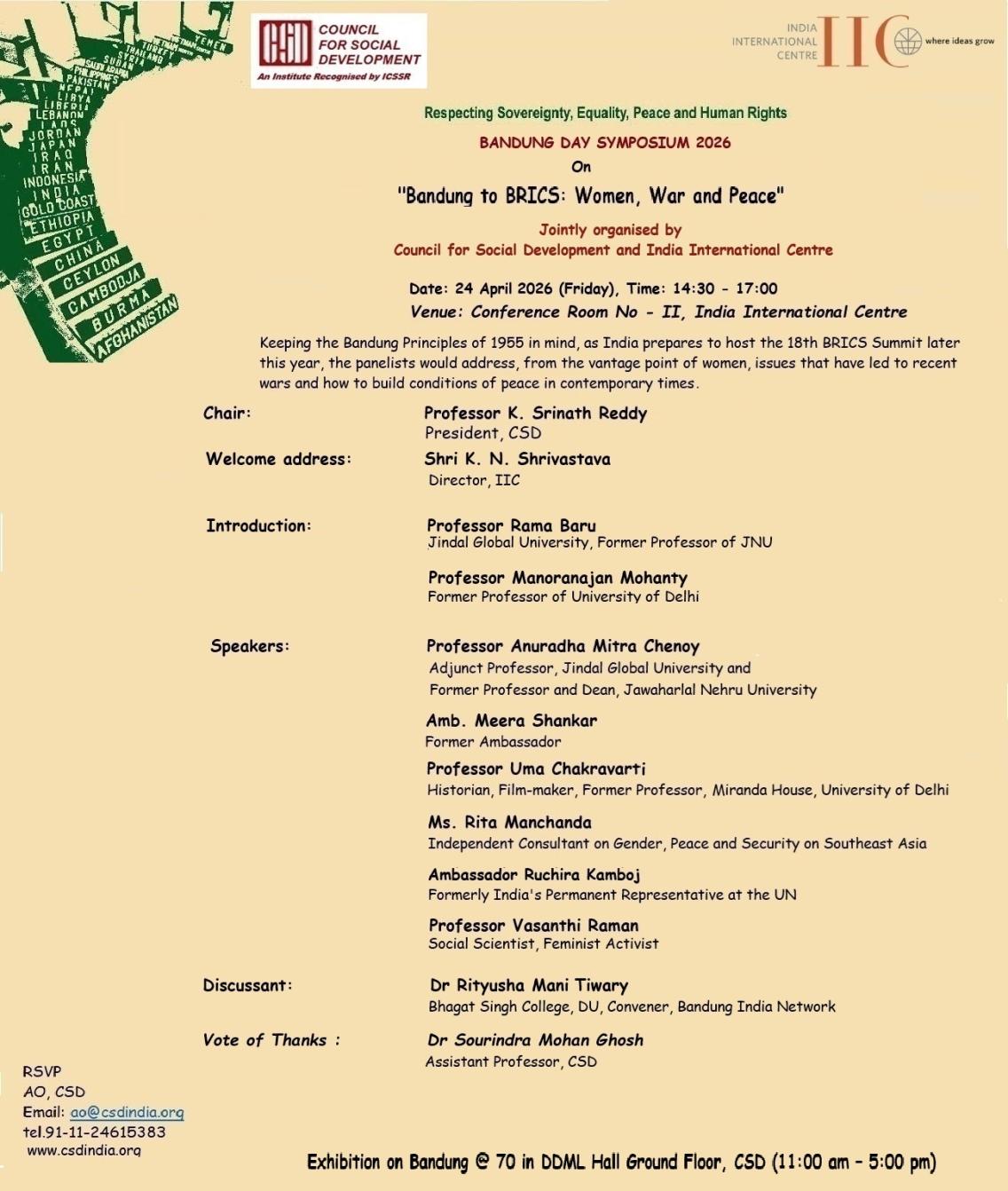 Bandung Day Symposium