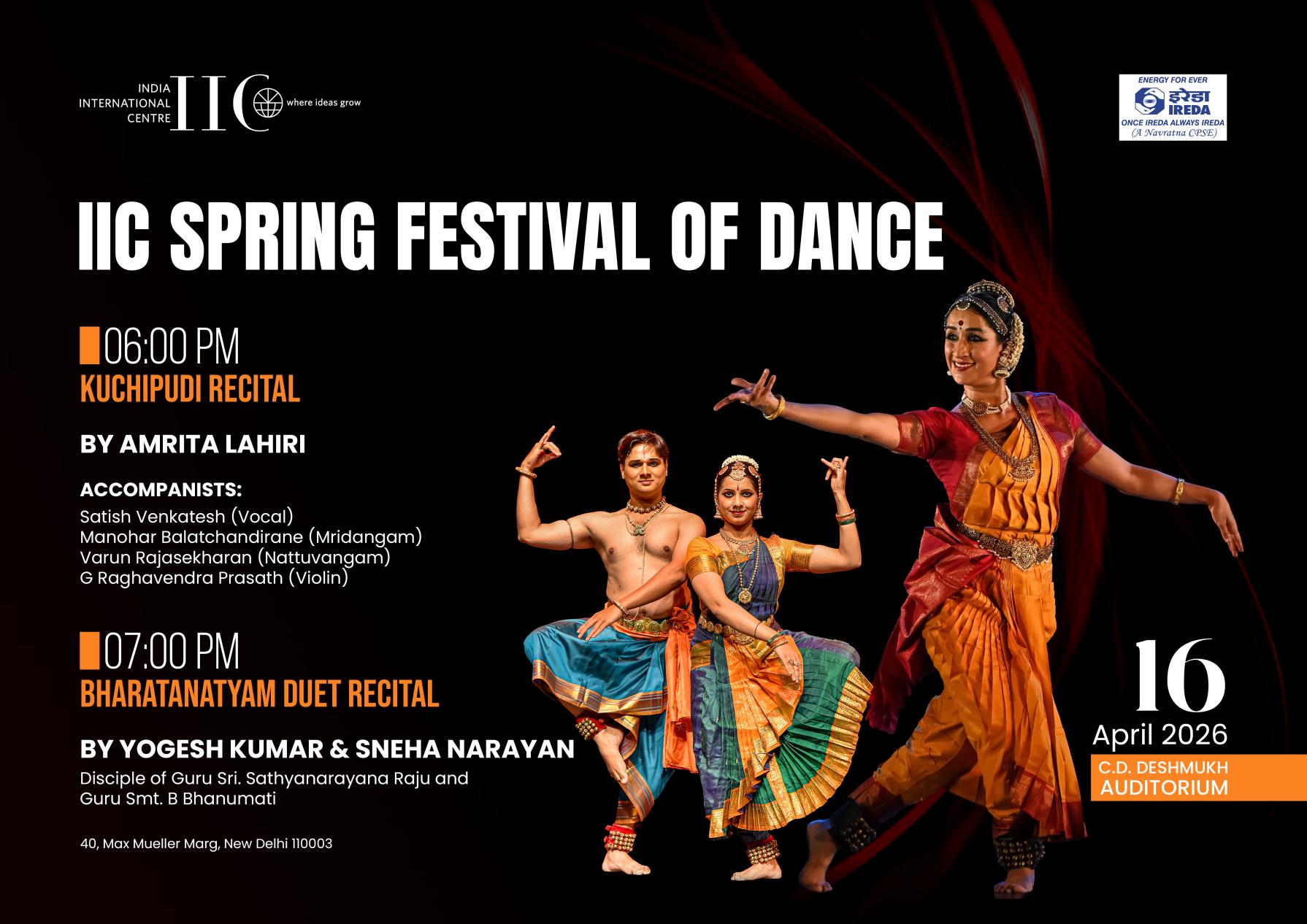 IIC SPRING FESTIVAL OF MUSIC