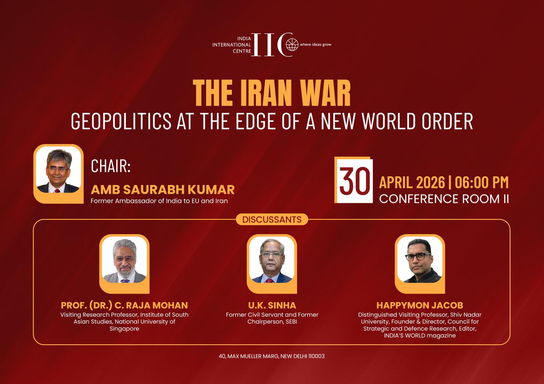 The Iran War: Geopolitics at the Edge of a New World Order