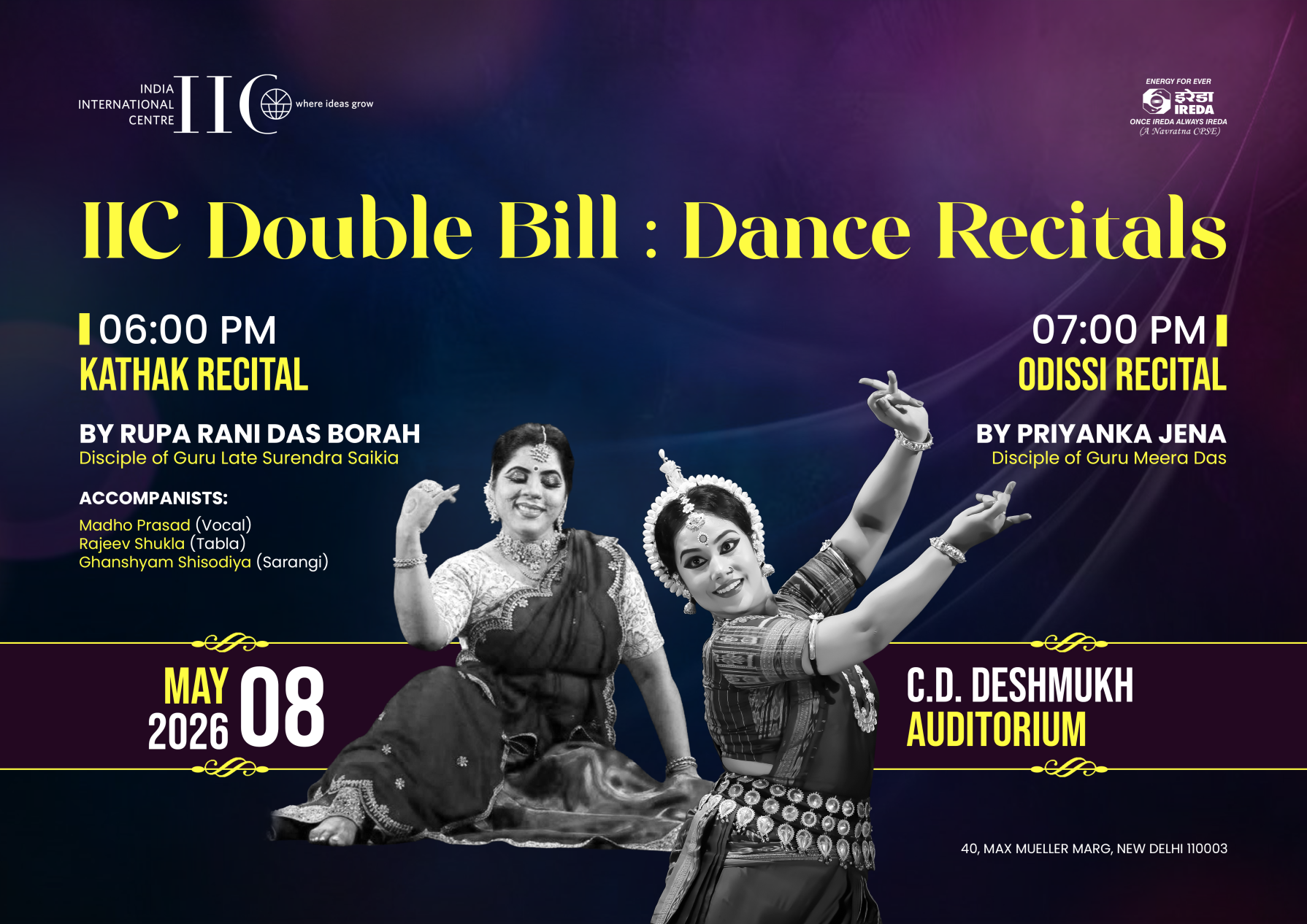 IIC DOUBLE BILL: DANCE RECITALS