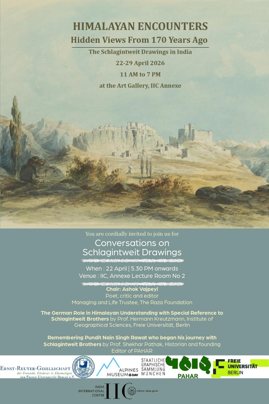 EXHIBITION -Himalayan encounters - Hidden Views from 170 year ago