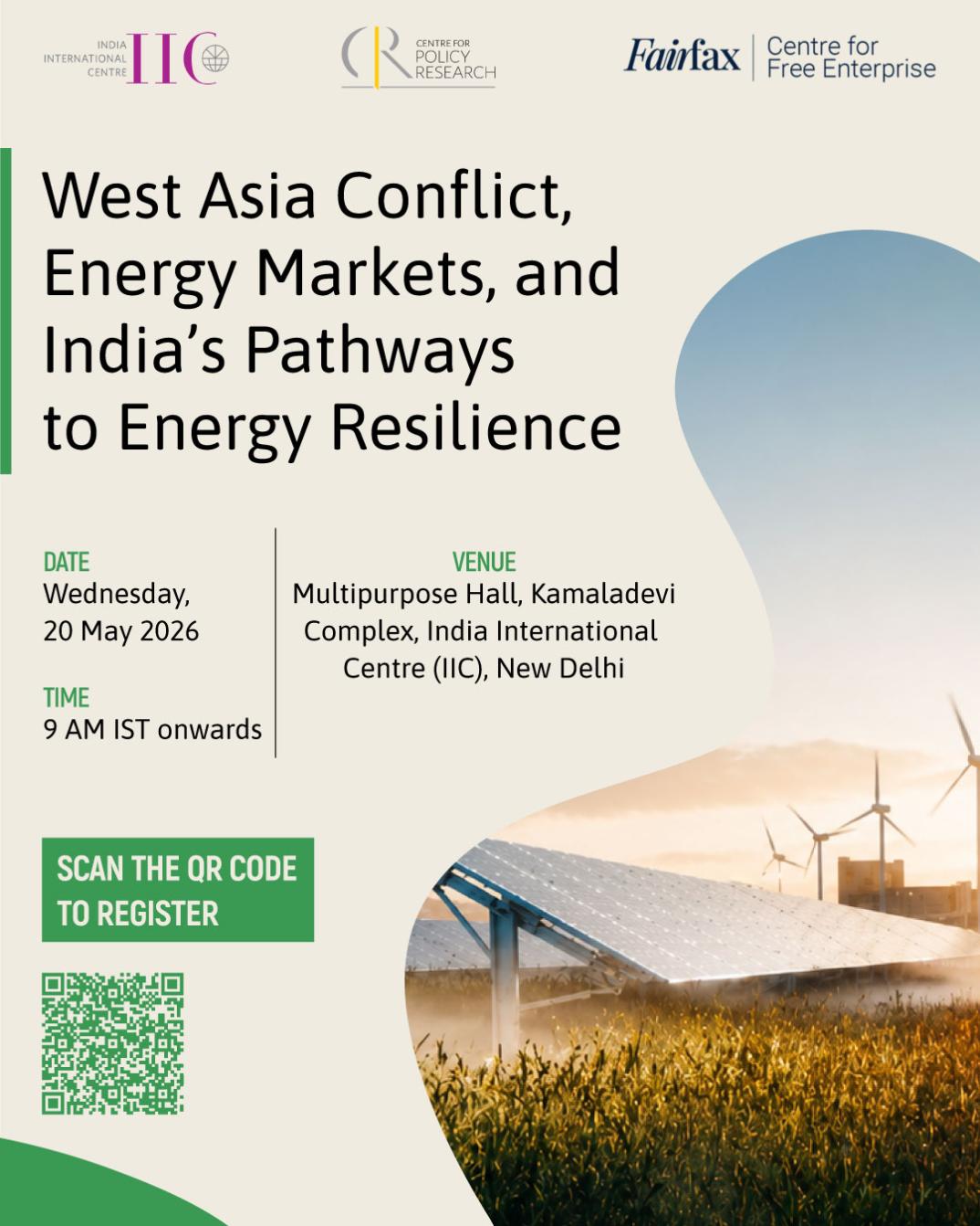 West Asia Conflict, Energy Market & India’s Pathway to Energy Resilience