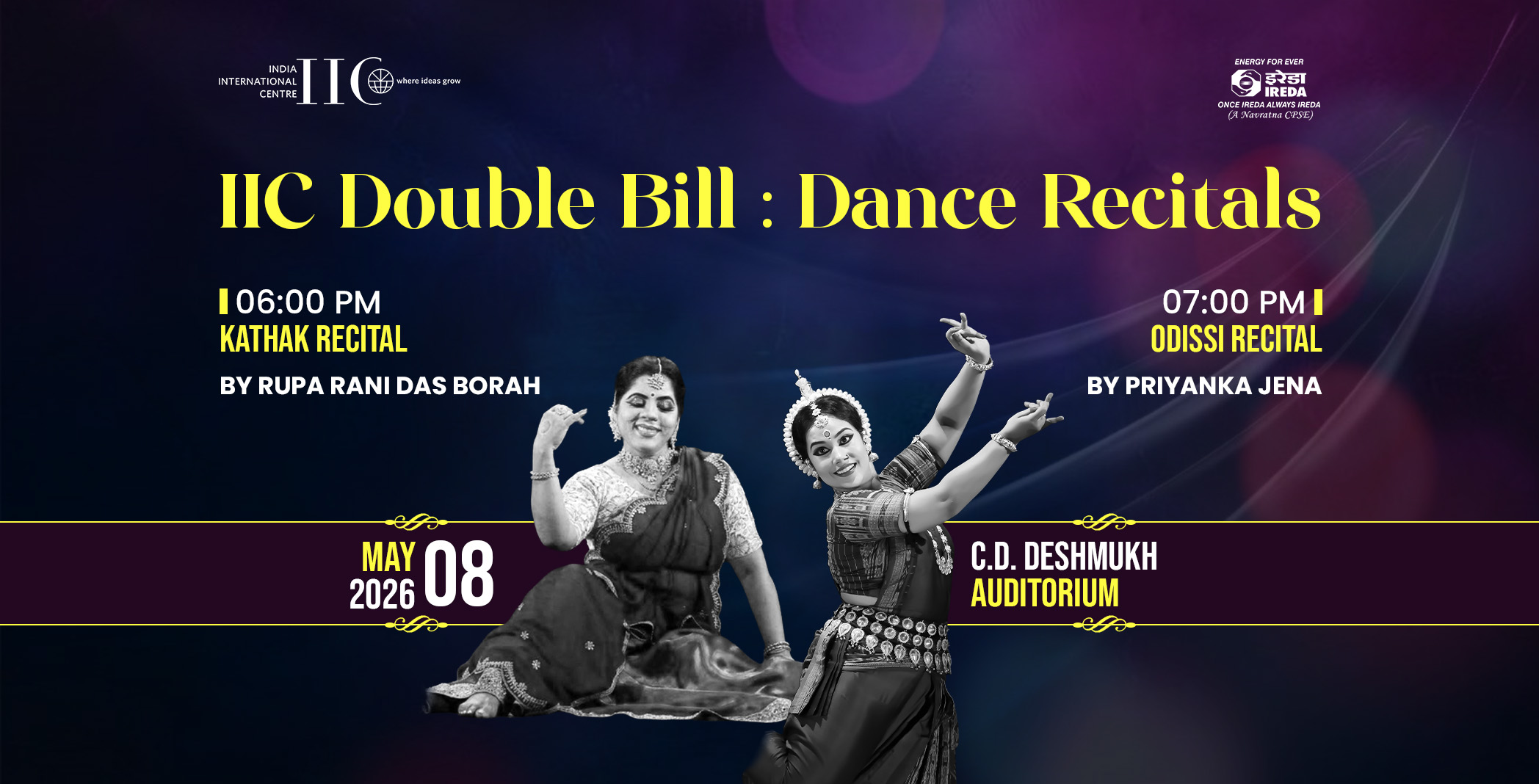 IIC DOUBLE BILL: DANCE…