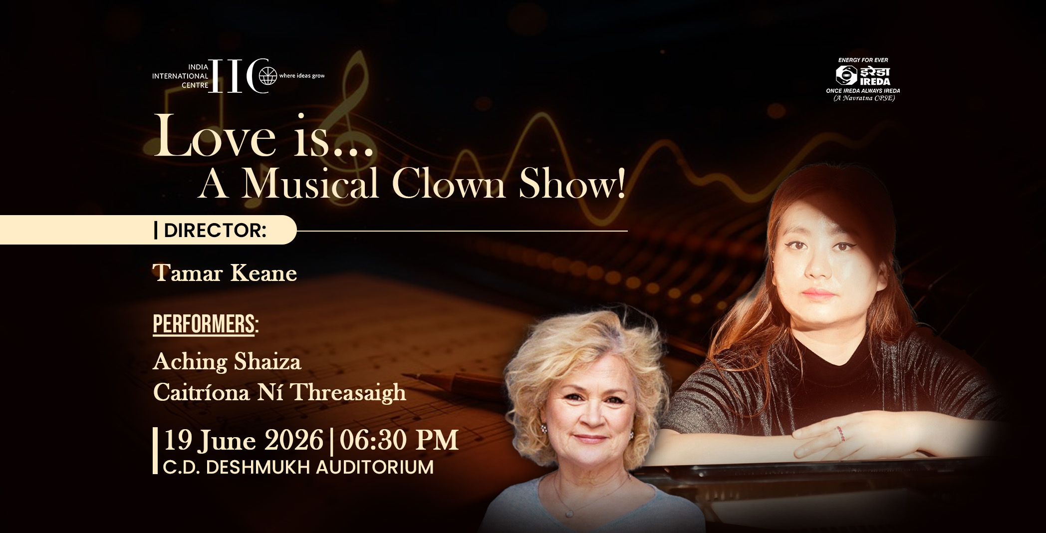 Love is… A musical clown show!