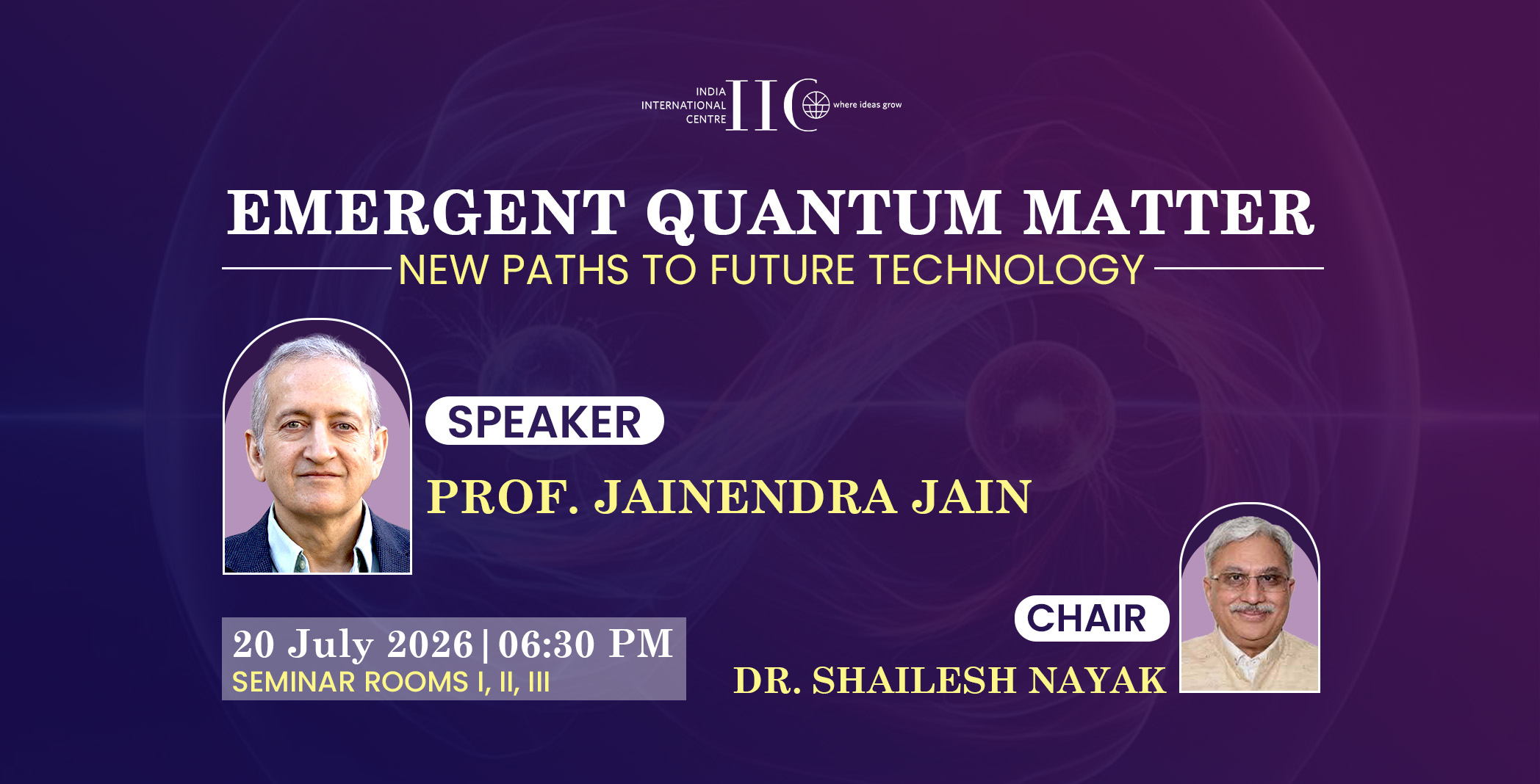 Emergent Quantum Matter: New…