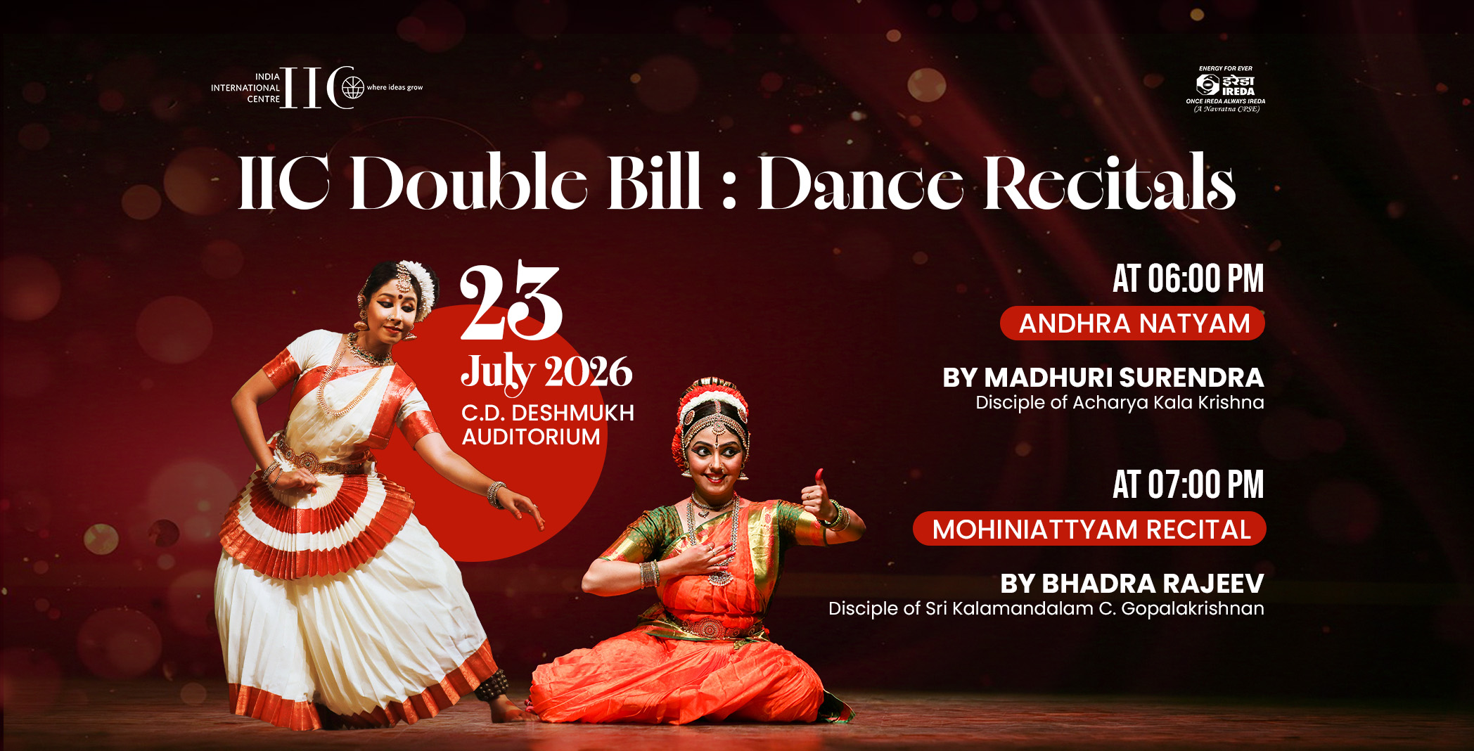 IIC Double Bill :Dance…