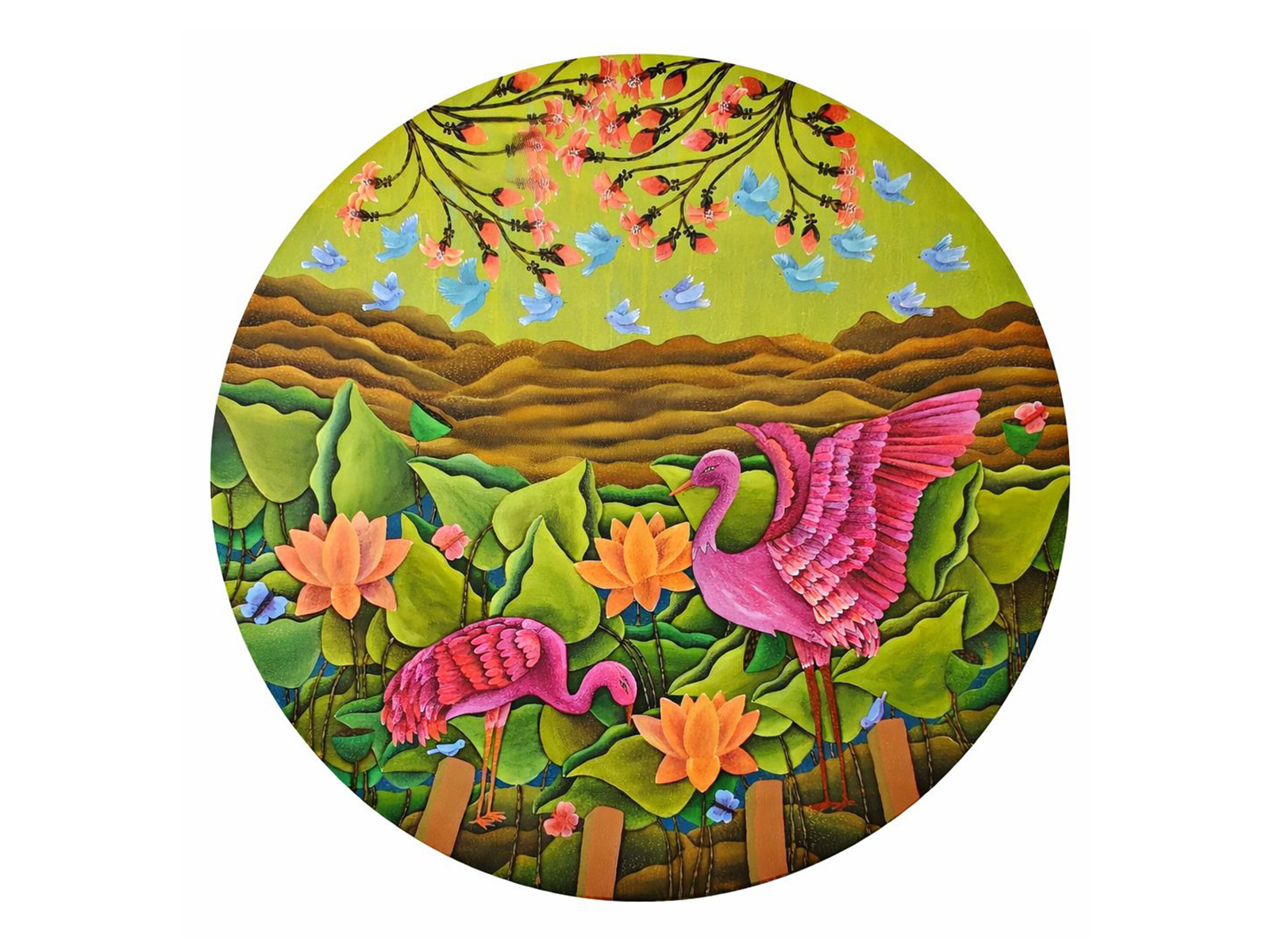 EXHIBITION - Journey of Colours A Solo Exhibition by Sadaf Beg Khan