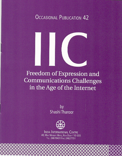 Freedom of Expression and Communications Challenges in the Age of the Internet (OP 42)