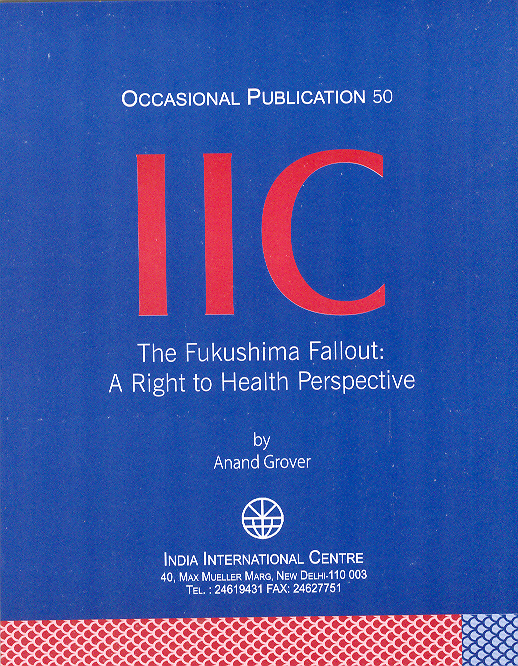 The Fukushima Fallout: A Right to Health Perspective (OP 50)