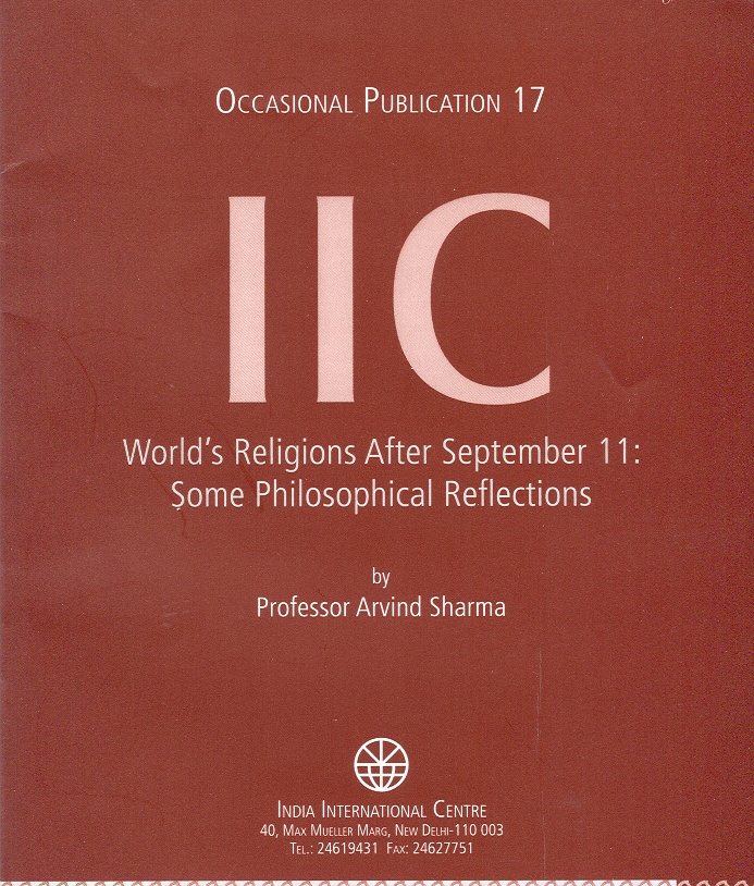 World's Religions After September 11: Some Philosophical Reflections (OP 17)