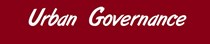 URBAN GOVERNANCE
