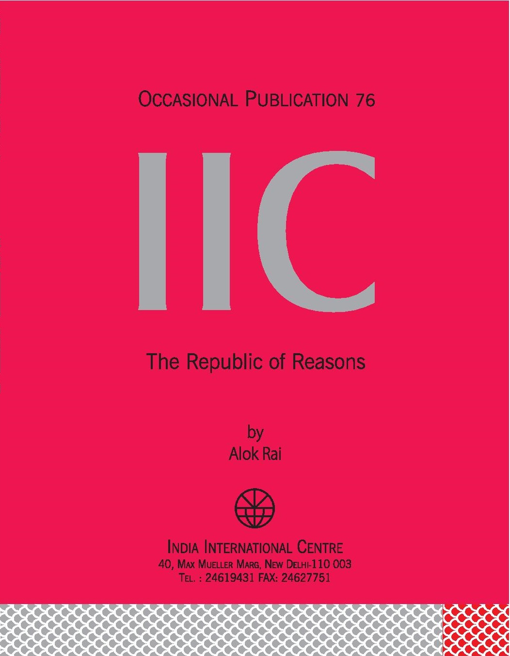 The Republic of Reasons (OP 76)