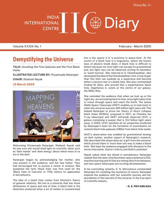 IIC Diary (February-March 2025)