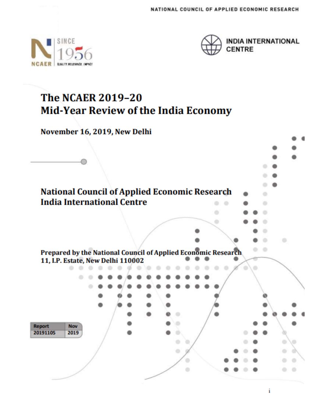 Mid-Year Review 2019-20