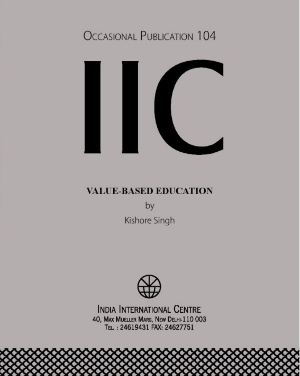 Value-Based Education (OP 104)