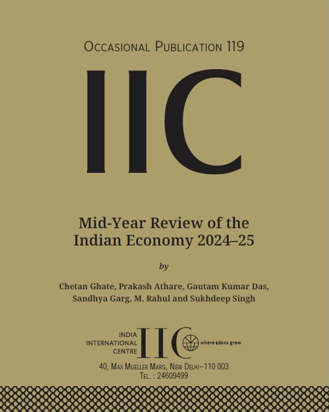 Mid-Year Review of the Indian Economy 2024-25 (OP 119)