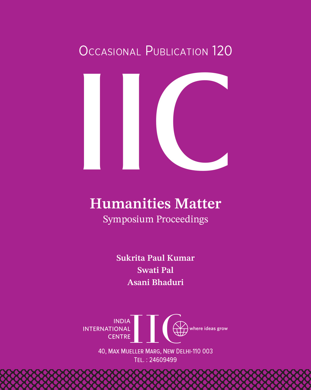 Humanities Matter: Symposium Proceedings (OP 120)