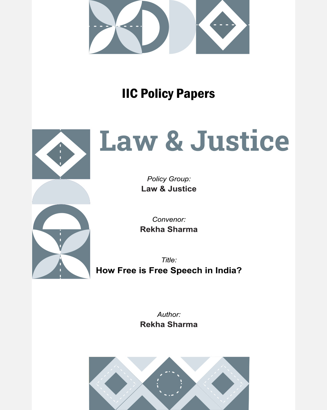 How Free is Free Speech in India? (Group: Law & Justice)