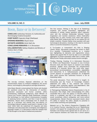 IIC Diary (June-July 2026)